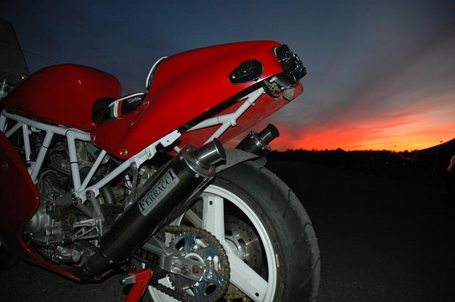 They say that the sun never sets on the Ducati Empire...