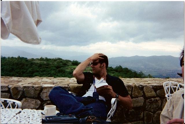 Relaxing on Monte Alban