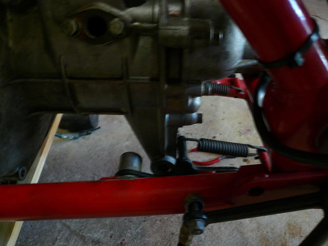 But I tried and tried to get that transmission out before 
removing the frame rails.