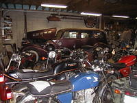 Vintage Hondas and a Benelli.