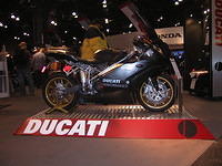 A custom Ducati 749.