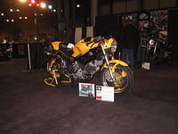 Customized Ducati Monster.