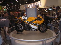 Rossi's Factory Yamaha race bike
