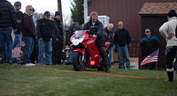 Brian at the starting line on what would turn out to be the 'fastest' Turkey Pro National "Slow Race" time in history