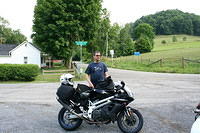 Dave, somewhere along the amazing roads of western Virgina.