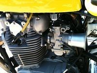 XS650 of Limey Bikes, engine close-up
