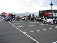 Miller Motorsports Park outside Salt Lake. A 500 mile ride to Reno awaits, but we decide to take advantage of track time until 4pm.