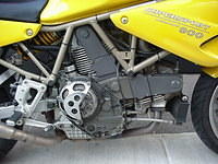 Ducati clutch. PCH hated the sound of it, but it was music to my ears : )