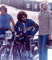 Lenny 1975 Bridgehampton Long Island Honda CB500 Street Cafe Class