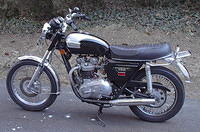 1979 Triumph Bonnevile T140 newly acquired 2-26-06