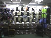 Some ALT-BERG boots on display